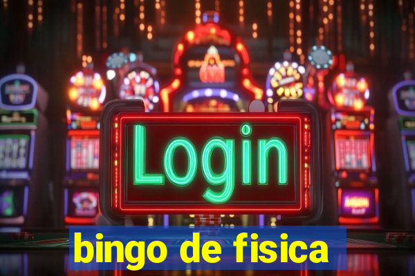 bingo de fisica