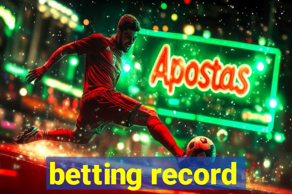 betting record