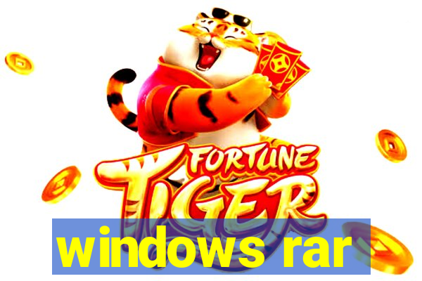 windows rar