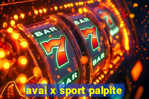 avai x sport palpite