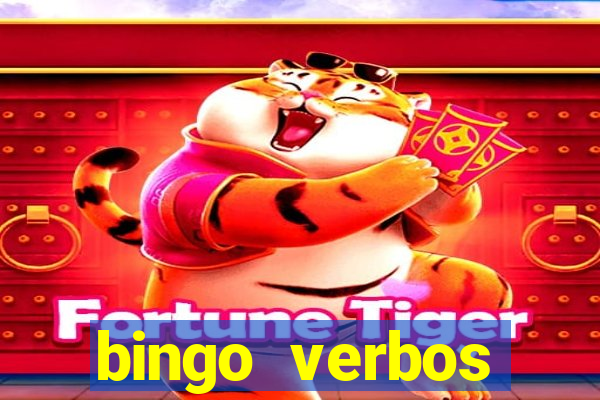 bingo verbos irregulares ingles