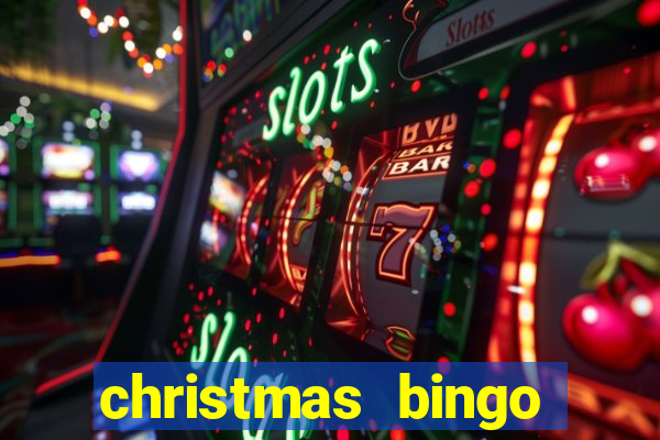 christmas bingo card generator