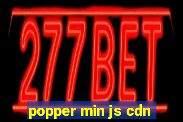 popper min js cdn