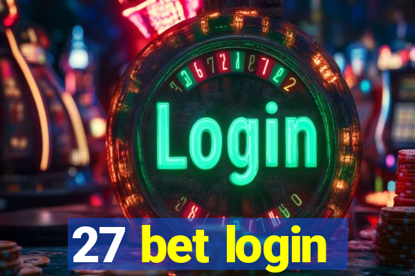 27 bet login