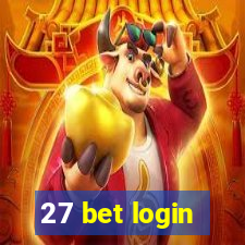 27 bet login