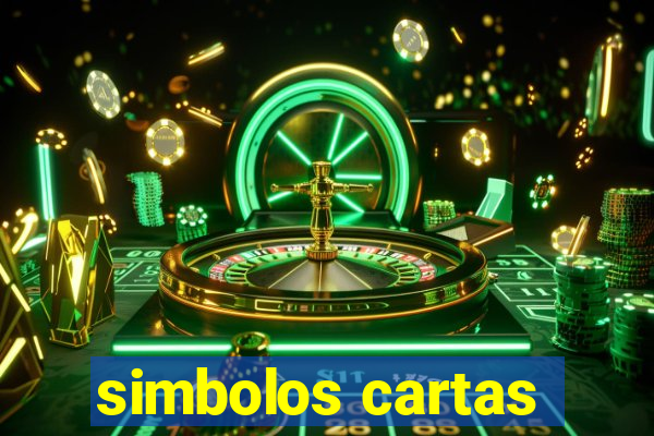 simbolos cartas