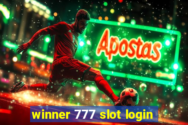 winner 777 slot login