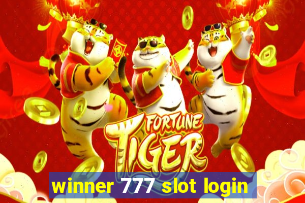 winner 777 slot login