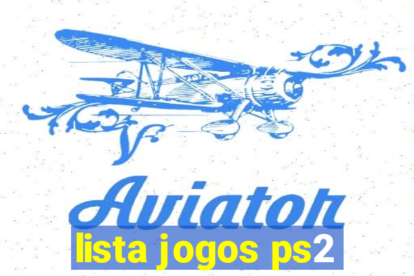 lista jogos ps2