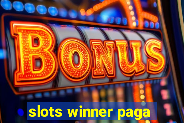 slots winner paga