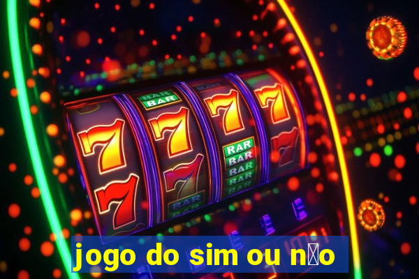 jogo do sim ou n茫o