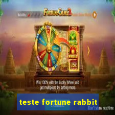 teste fortune rabbit