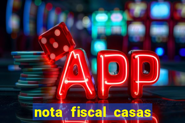 nota fiscal casas bahia 2 via