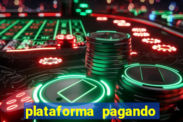 plataforma pagando no cadastro sem depósito