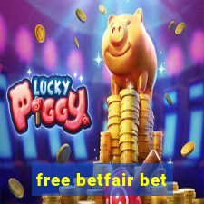 free betfair bet