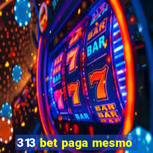 313 bet paga mesmo