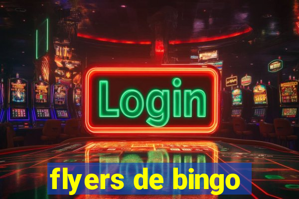 flyers de bingo