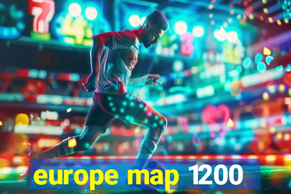 europe map 1200