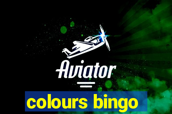 colours bingo