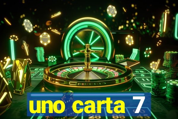 uno carta 7