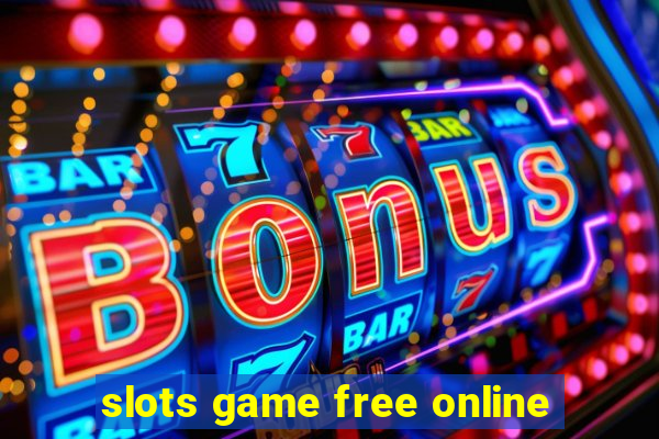 slots game free online