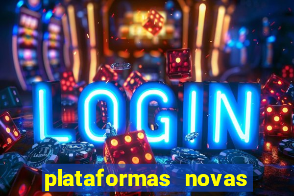 plataformas novas com bonus de cadastro