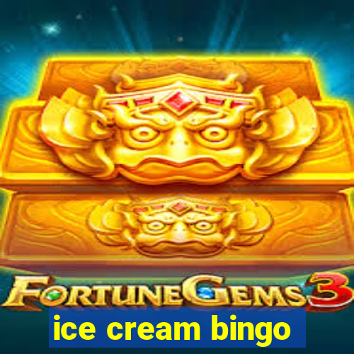 ice cream bingo