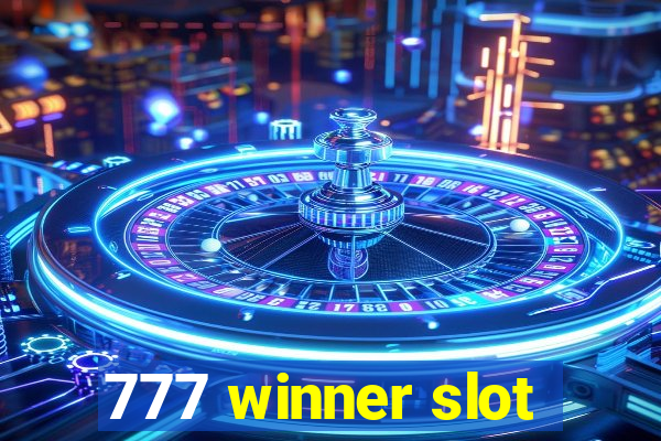 777 winner slot