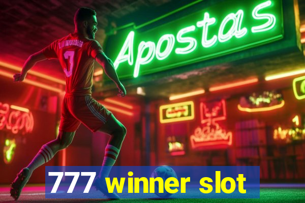 777 winner slot