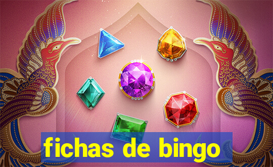 fichas de bingo