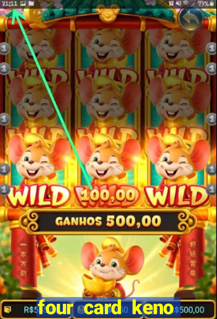 four card keno casino games