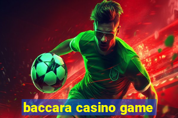 baccara casino game