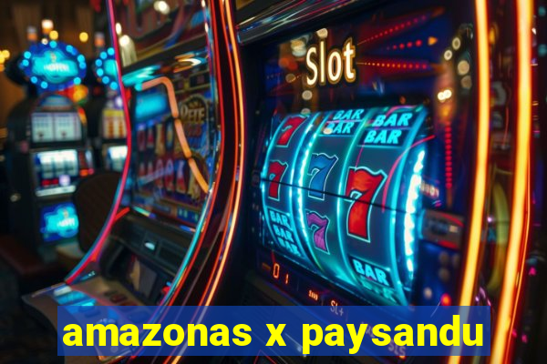 amazonas x paysandu