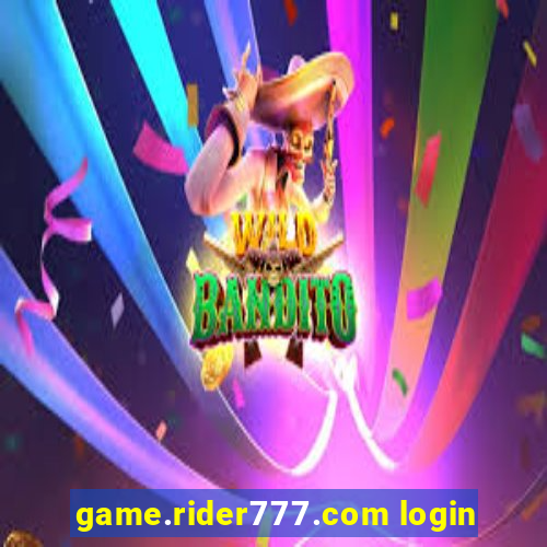 game.rider777.com login