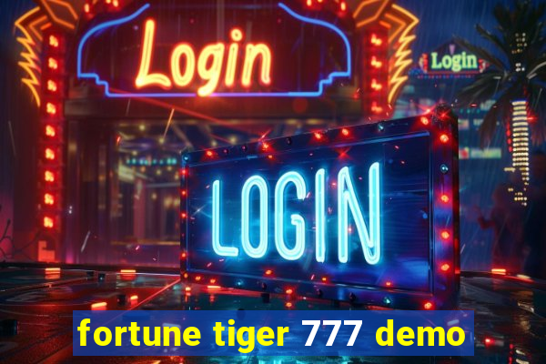 fortune tiger 777 demo