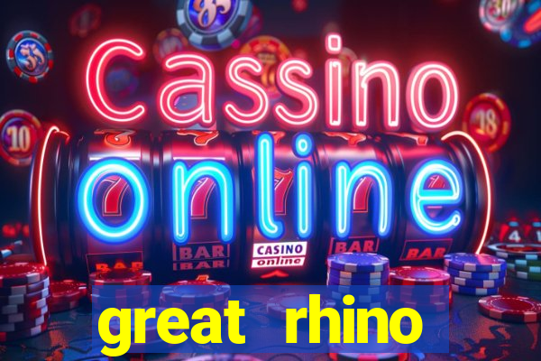 great rhino megaways slot