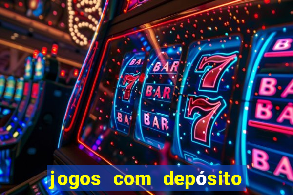 jogos com depósito de 50 centavos