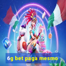 6g bet paga mesmo