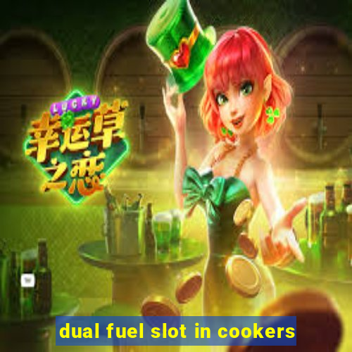 dual fuel slot in cookers