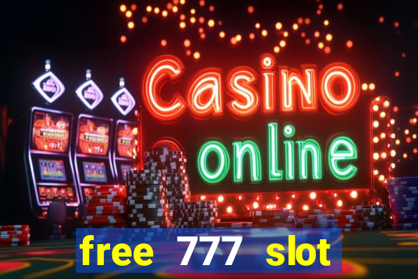 free 777 slot machine game