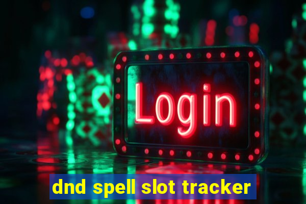 dnd spell slot tracker