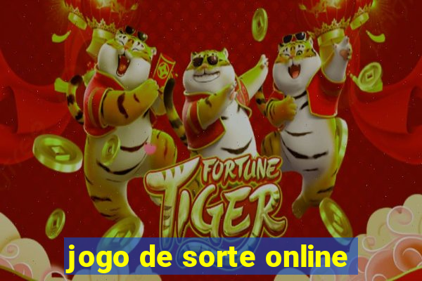 jogo de sorte online