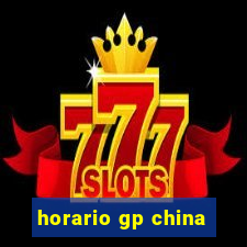 horario gp china