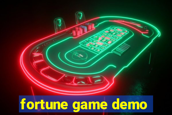 fortune game demo