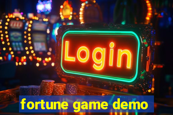 fortune game demo