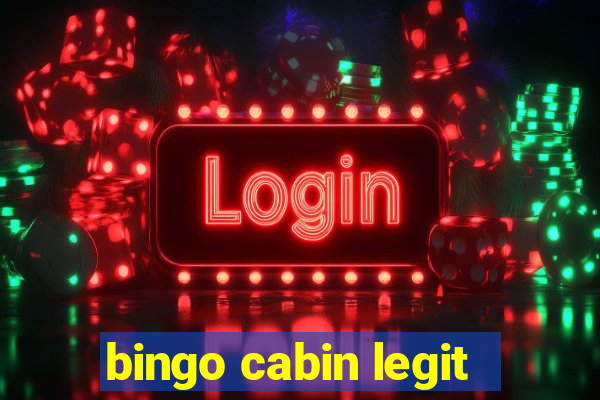 bingo cabin legit