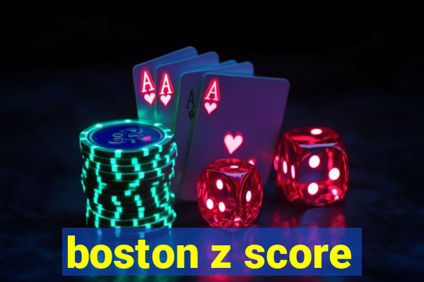 boston z score