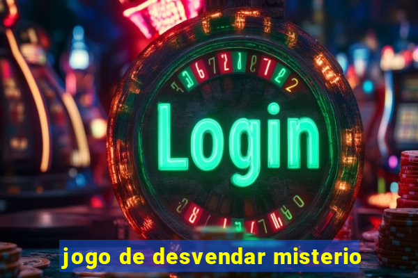 jogo de desvendar misterio