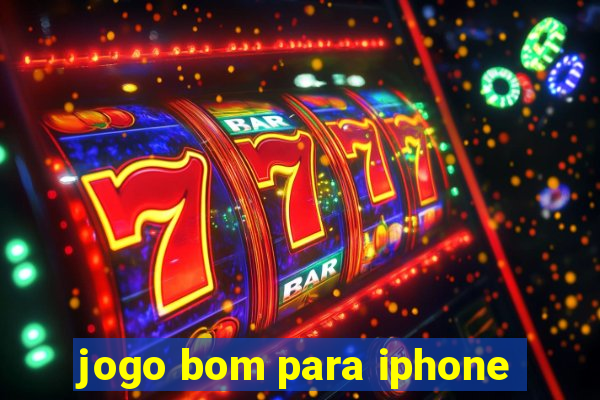 jogo bom para iphone