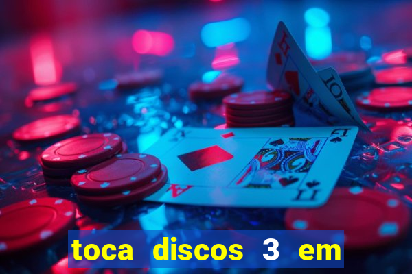 toca discos 3 em 1 antigo